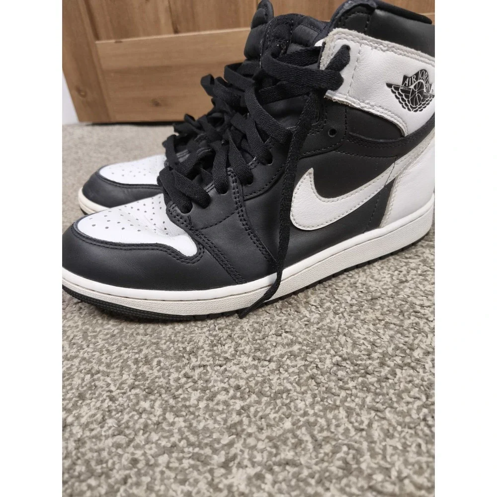Nike Air Jordan 1 Retro High OG Panda Black‎ White Men's Size 9